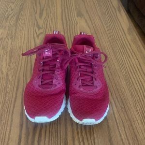 Maroon Nike Air Shoes